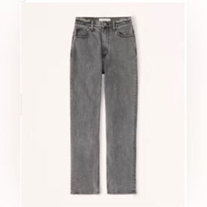 Ultra High Rise Ankle Straight Jean